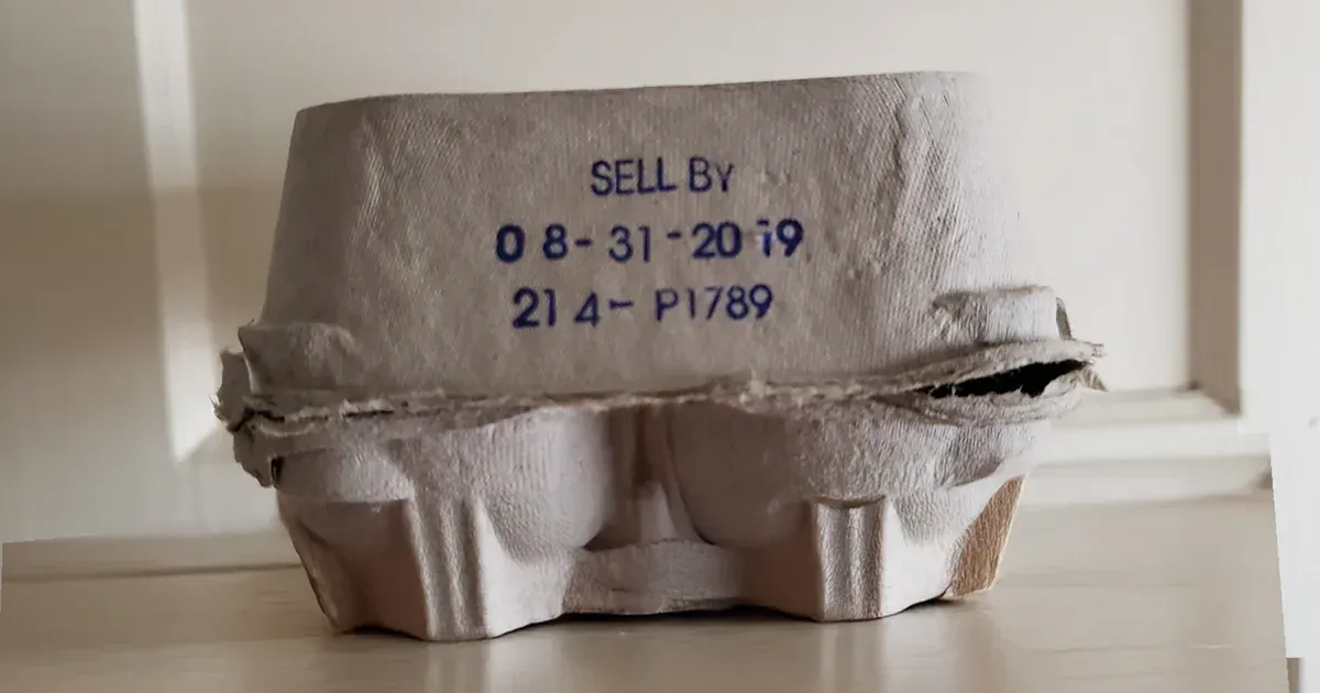 Come decodificare i codici dei cartoni delle uova