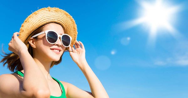 Benefici della luce del sole sulla pelle nuda