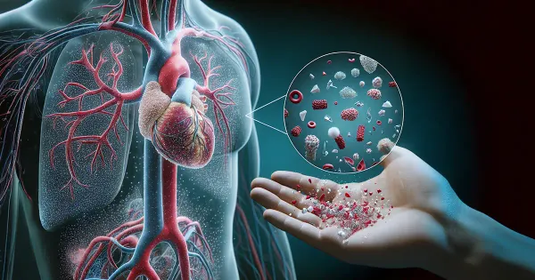 Le microplastiche trasportate dall'aria sono collegate a molteplici problemi di salute